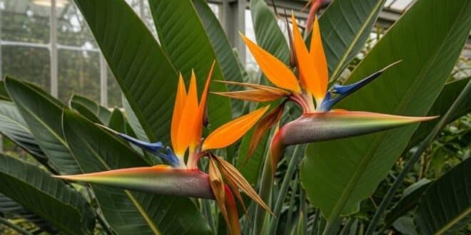 Bird of paradise plant