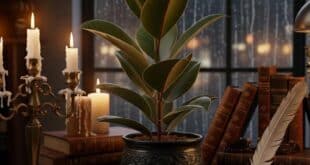 Dark Academia Plants
