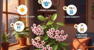 how to get a hoya plant to bloom​
