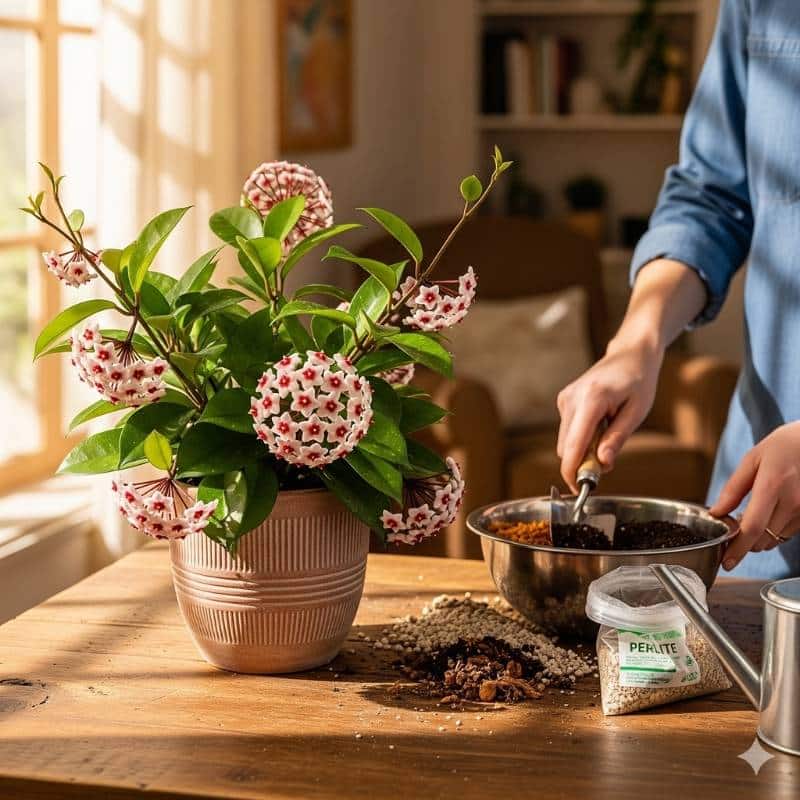 Creating the Best Hoya Plant Soil Mix for Long-Lasting Beauty - Easy ...